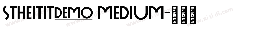 STHeitiTC Medium字体转换